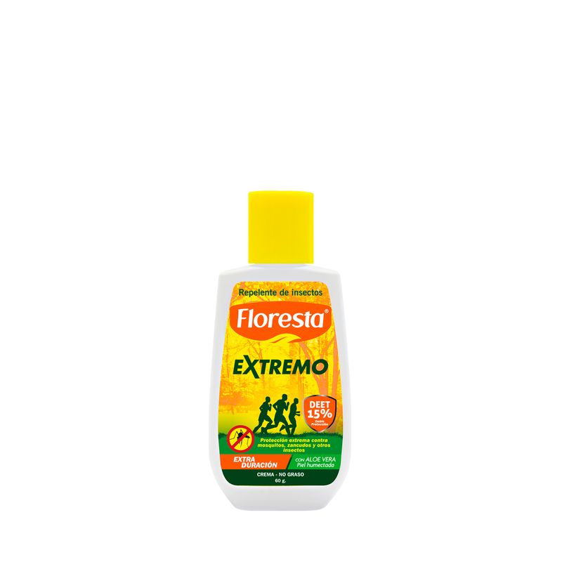 FLORESTA - Repelente Insectos Floresta Crema Extremo Envase 60 mL