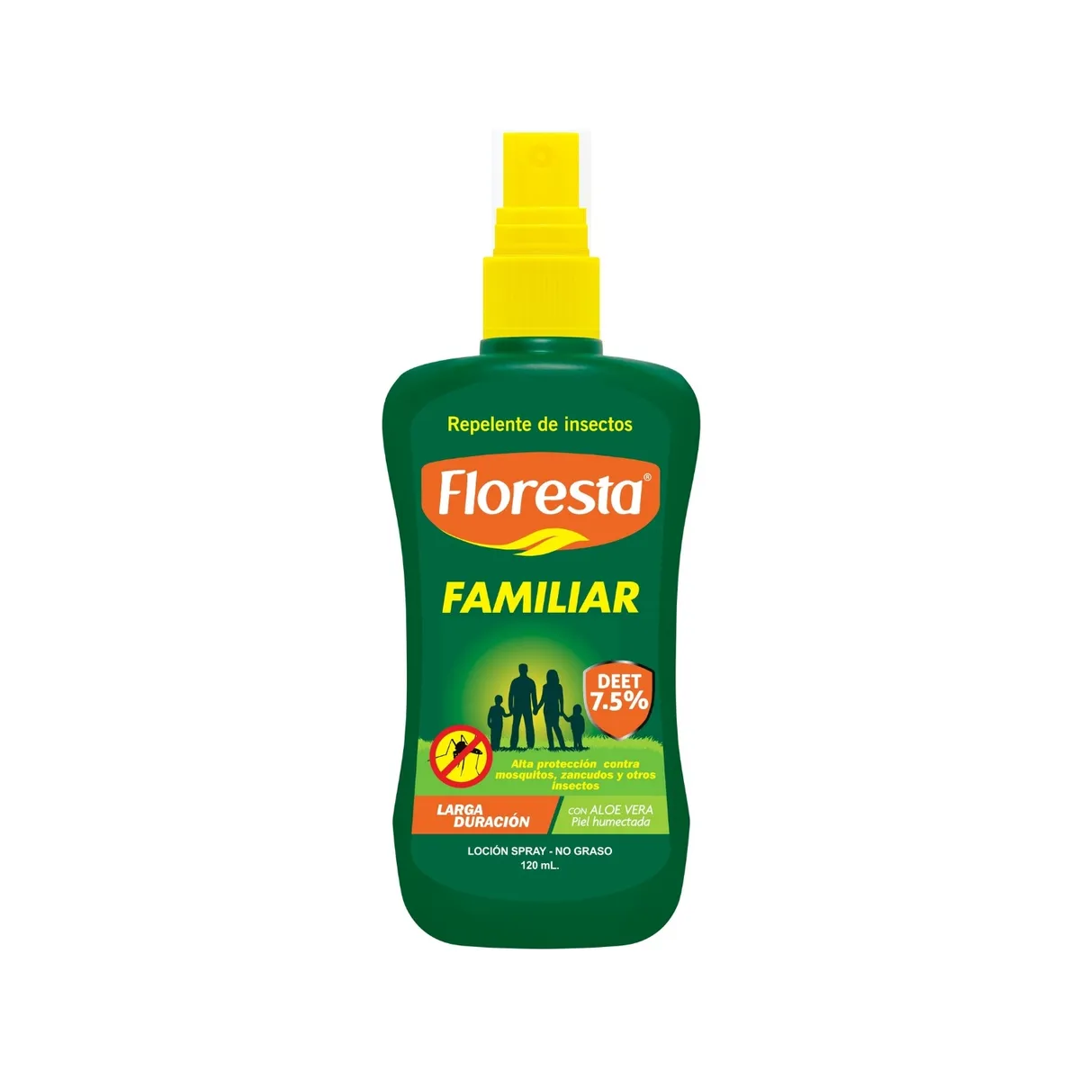 FLORESTA - Repelente Floresta Familiar Envase 120 mL