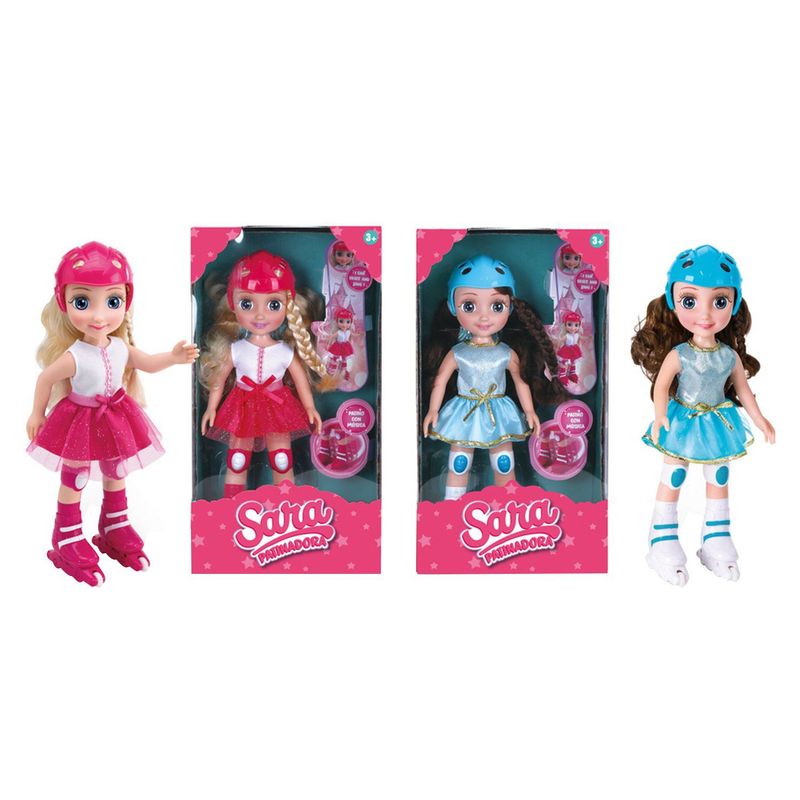 Muñeca Patinadora Musical 35 cm Tottus Perú