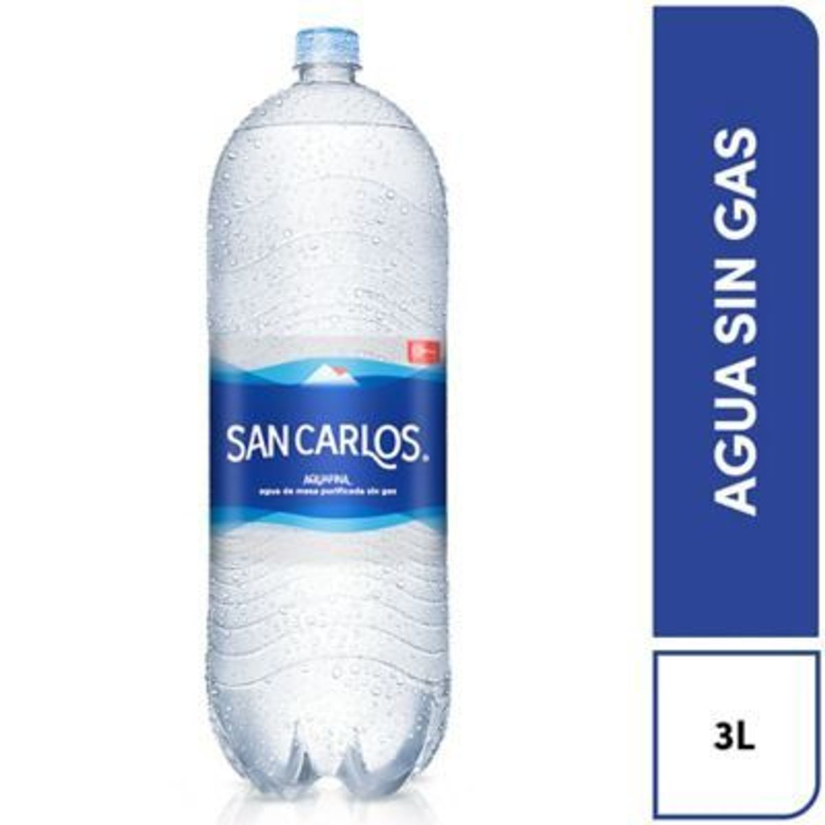 SAN CARLOS - Agua San Carlos Sin Gas Botella 3 L