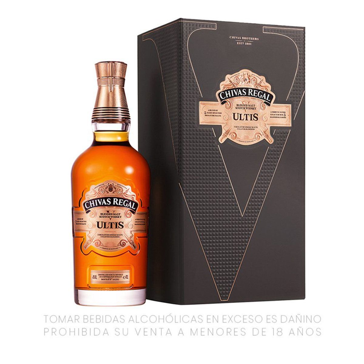 CHIVAS REGAL - Whisky Chivas Regal Ultis Botella 750 mL