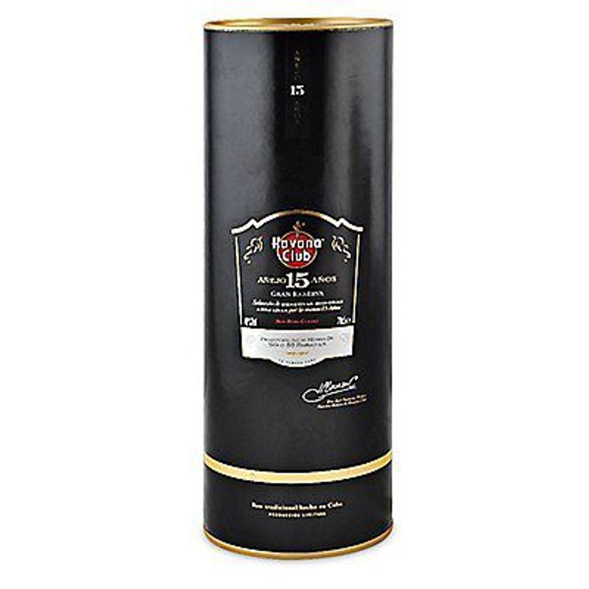 HAVANA CLUB - Ron Havana Club Añejo 15 Años Botella 700 mL