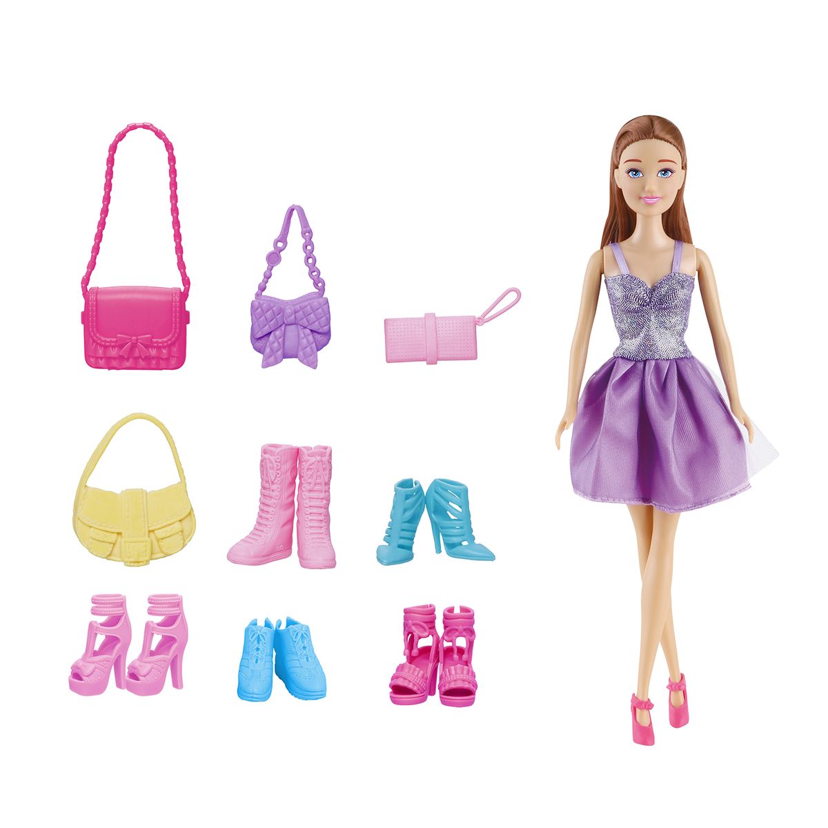 KIDS'N PLAY - Muñeca Fashion Locura de Zapatos