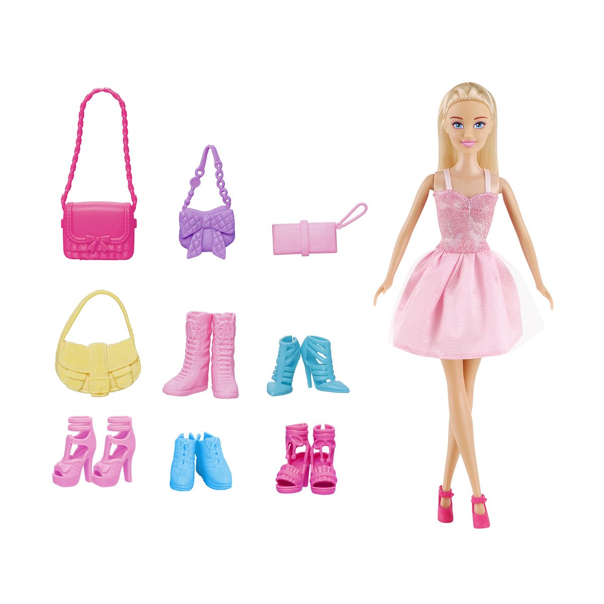 KIDS'N PLAY - Muñeca Fashion Locura de Zapatos