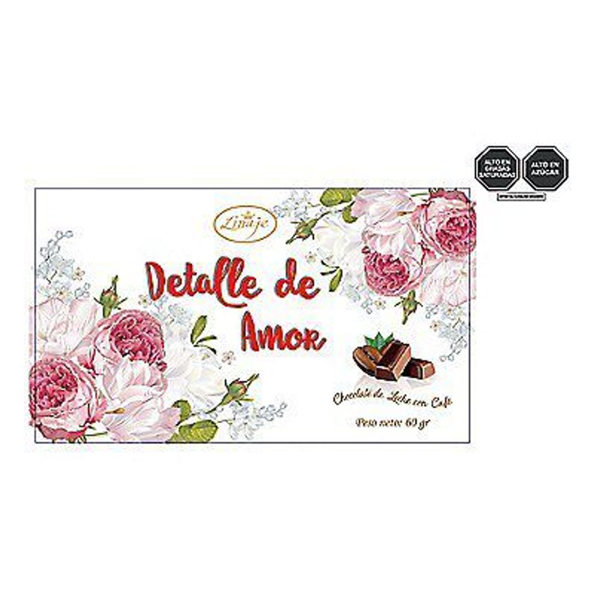 LINAJE - Chocolate con Café Linaje Detalle de Amor Caja 60 g