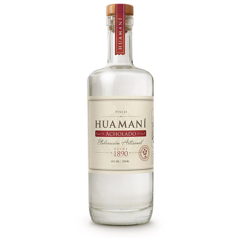 HUAMANI - Pisco Huamani Puro Acholado Botella 700 mL