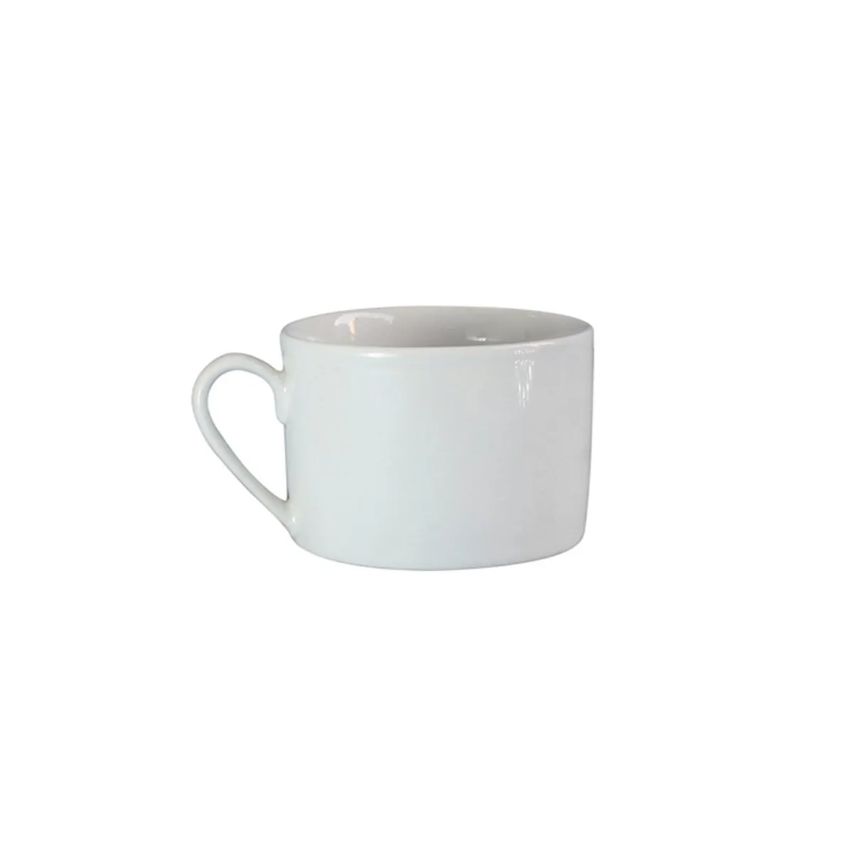 CASA JOVEN - Taza Redonda Blanco Precio Uno