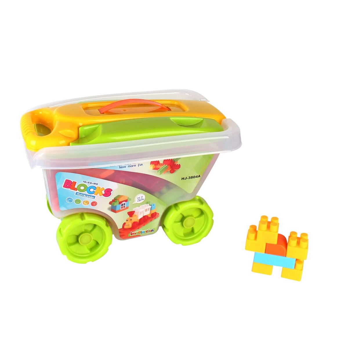 GK - Vagón Bloques Niño 55 Pzas