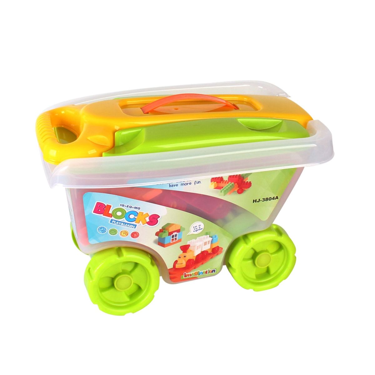 GK - Vagón Bloques Niño 55 Pzas