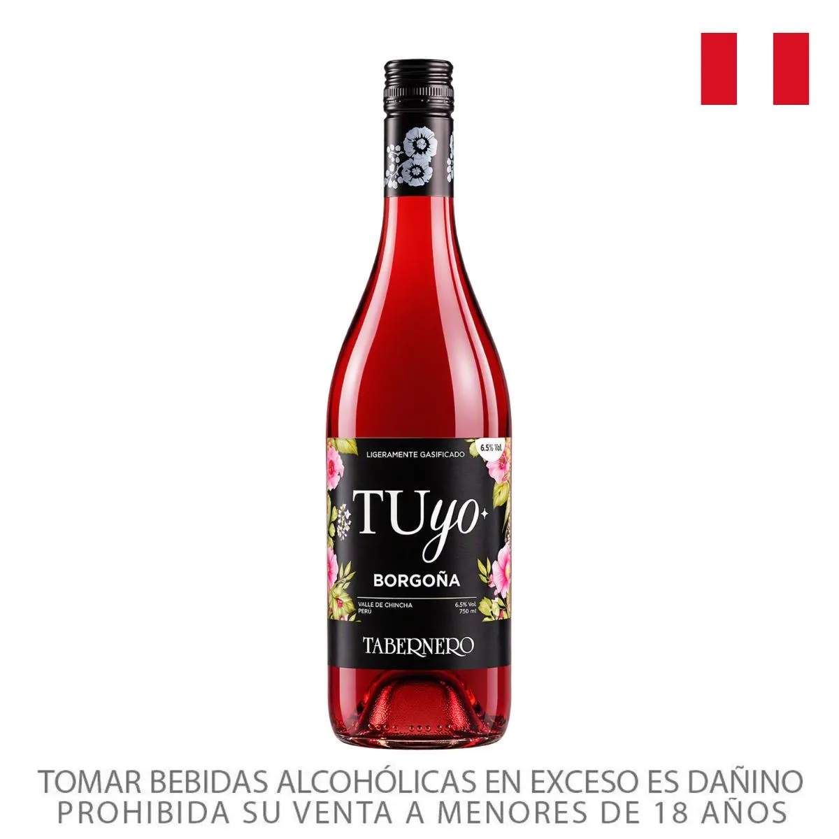 TABERNERO - Vino Tabernero Tuyo Borgoña Botella 750 mL