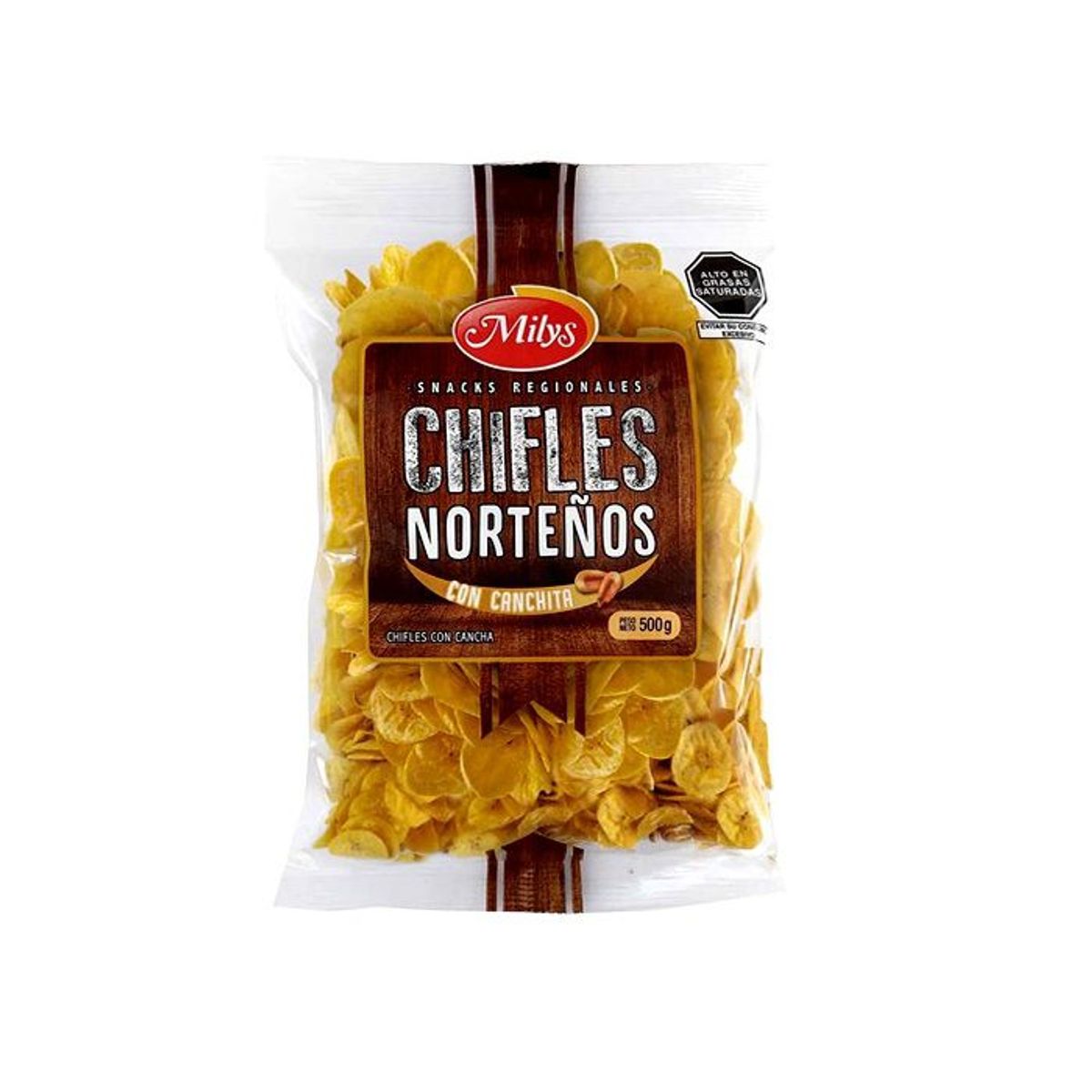 MILYS - Chifles Norteños Milys con Canchita Bolsa 500 g