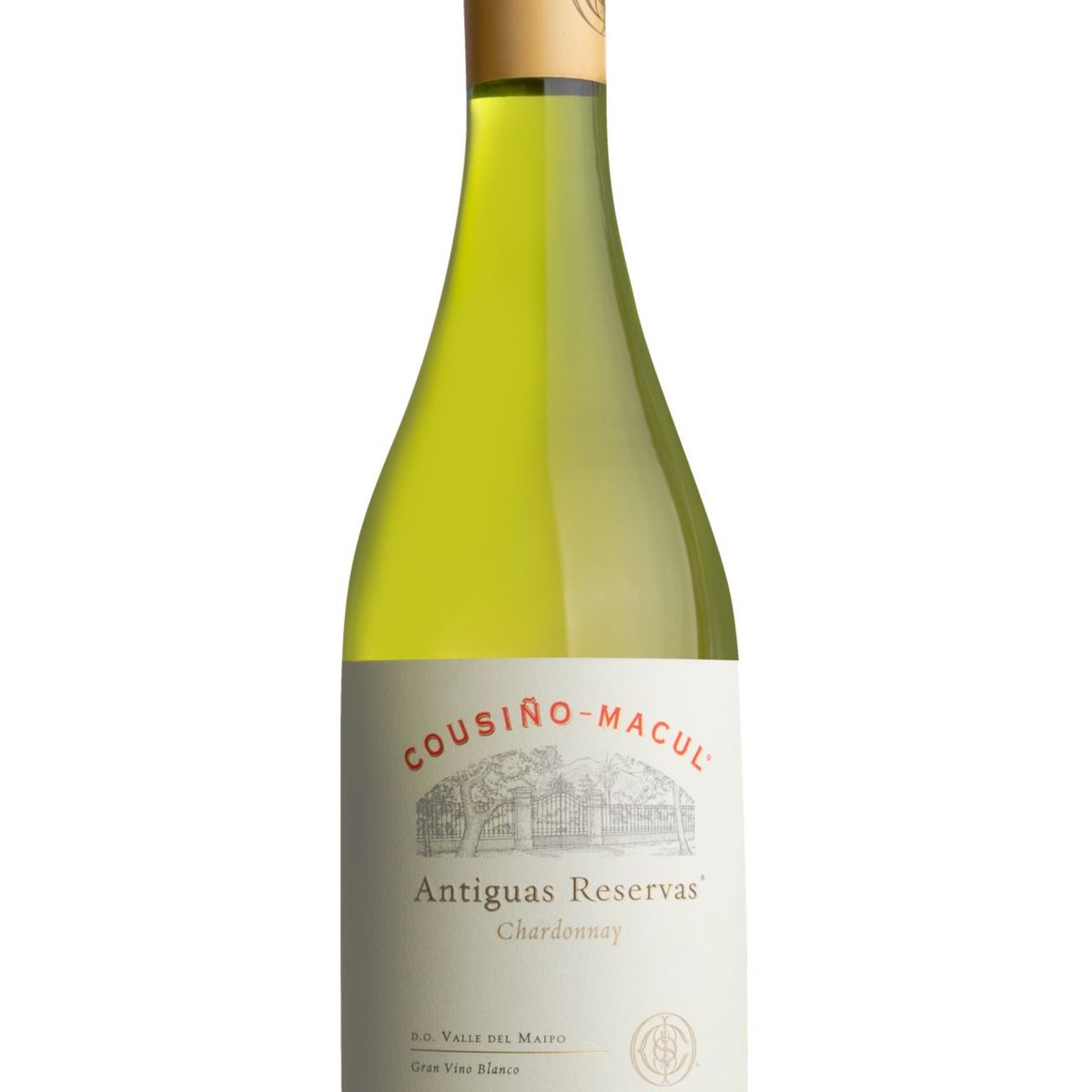 COUSINO MACUL - Vino Blanco Cousiño Macul Antigua Reservas Chardonnay Botella 750 mL