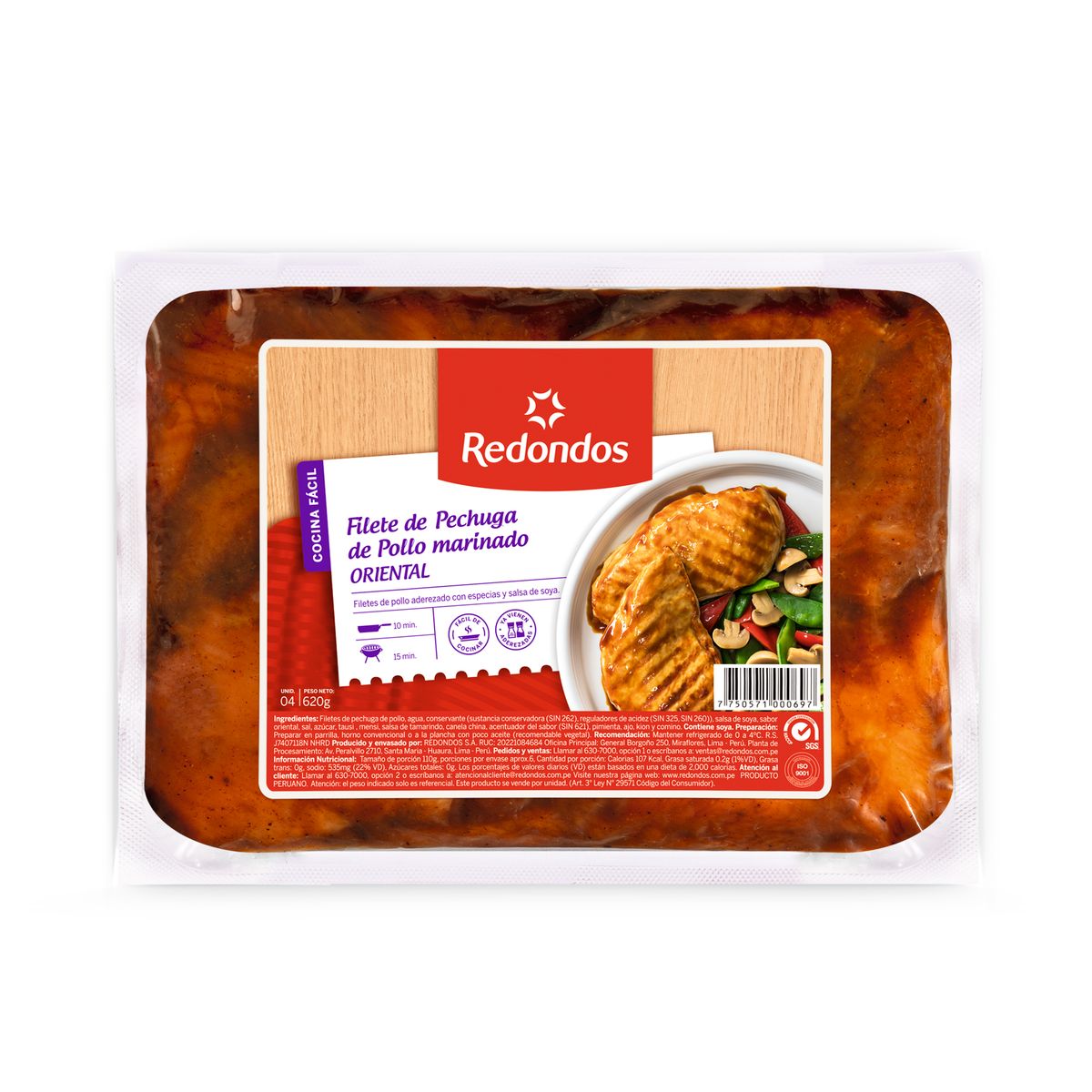 REDONDOS - Filete De Pechuga Oriental Redondos