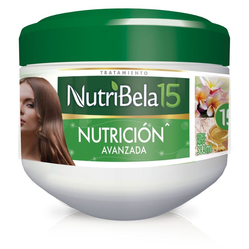 NUTRIBELA - Crema Capilar Nutribela 10 Tratamiento Nutrición Envase 300 g