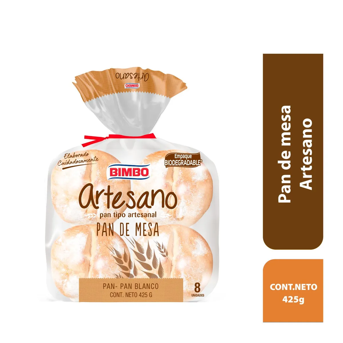 BIMBO - Pan de Mesa Bimbo Artesano Bolsa 425 g