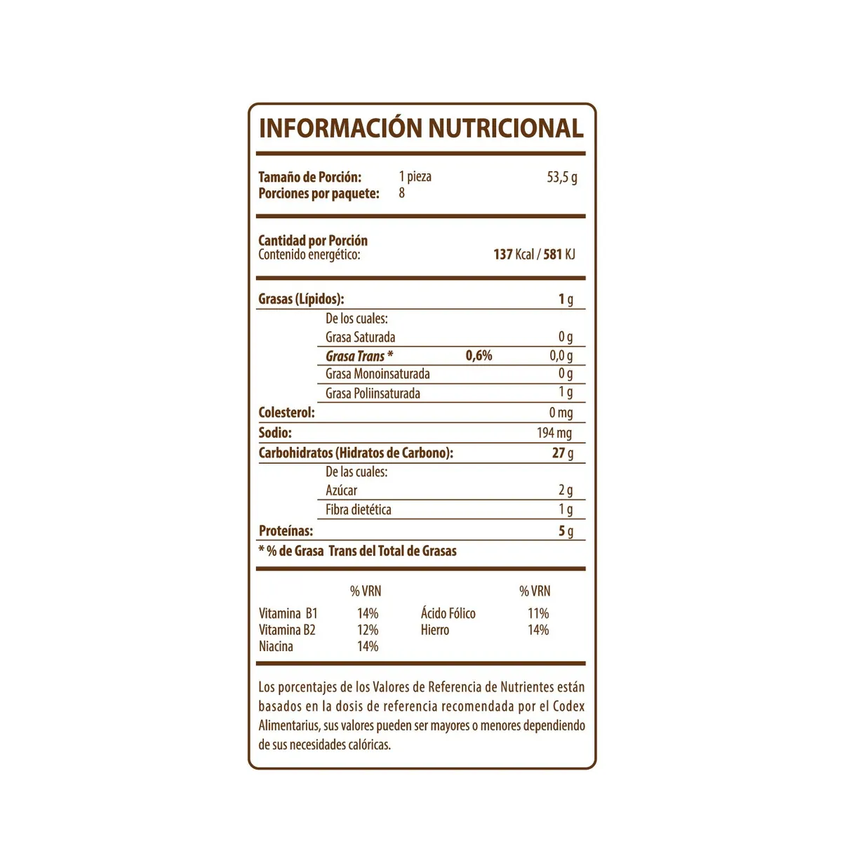 BIMBO - Pan de Mesa Bimbo Artesano Bolsa 425 g