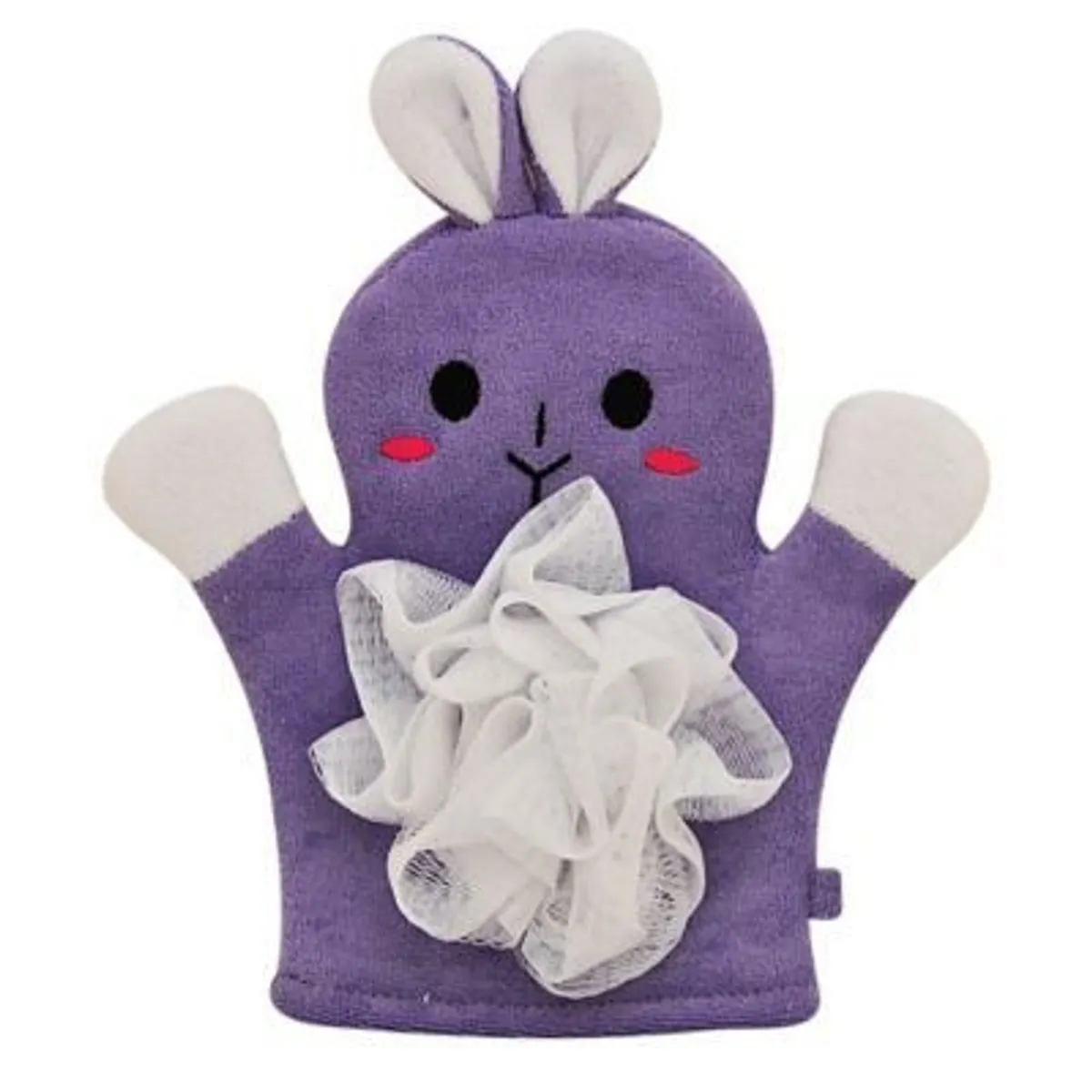 TOTTUS - Guante con Esponja de Baño Infantil Conejito Tottus