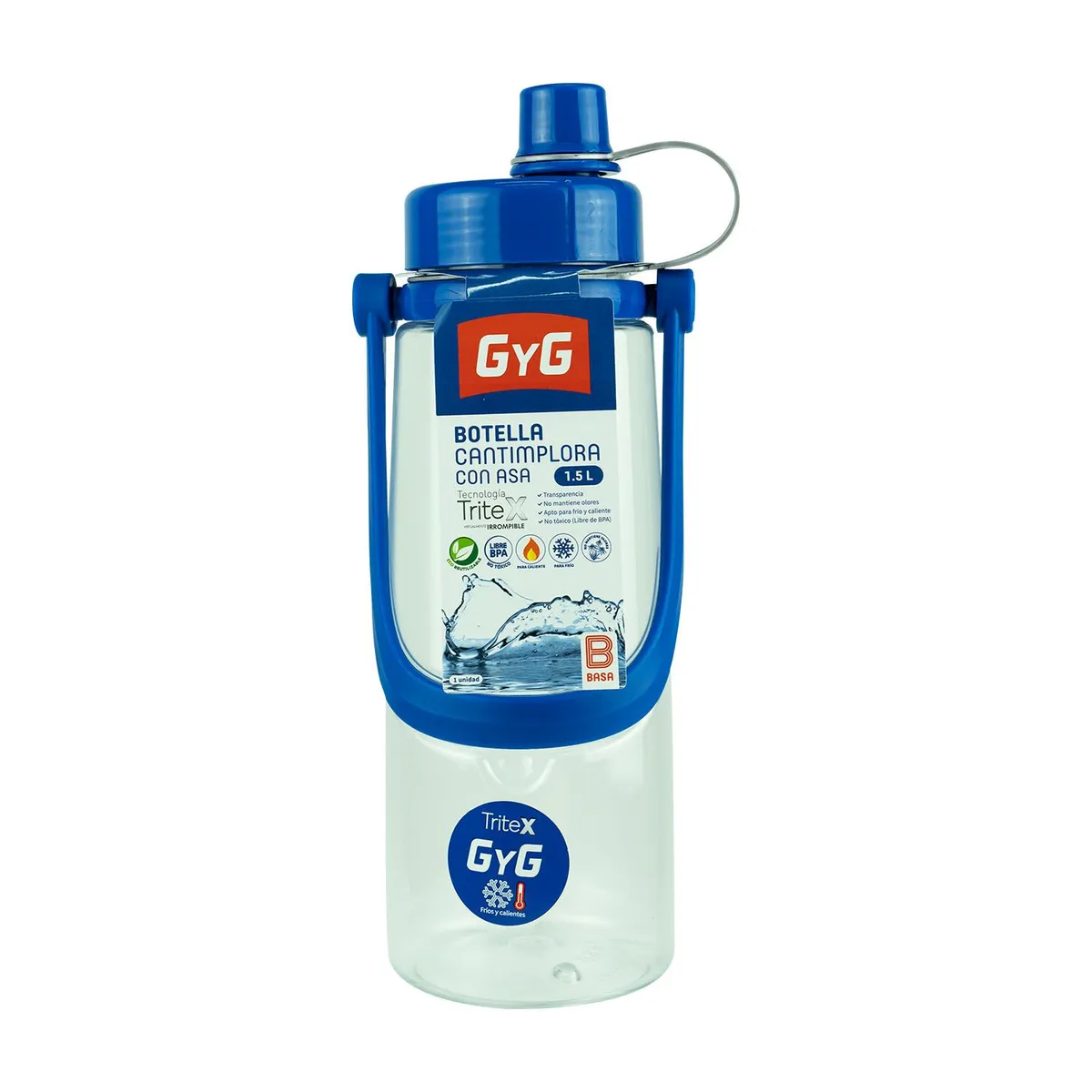 BASA - Botella Cantimplora con Asa Tritex 1.5L