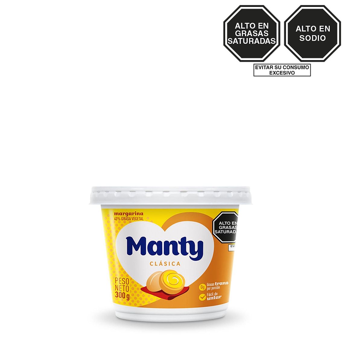 MANTY - Margarina Manty Clásica Envase 300 g
