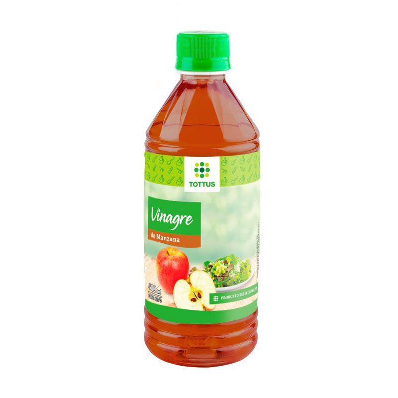 TOTTUS - Vinagre de Manzana Tottus 500 mL