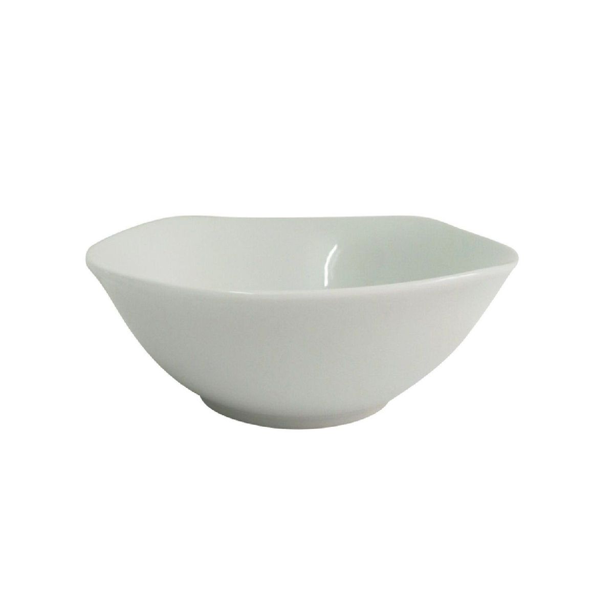PRECIO UNO - Bowl Semicuadrado Blanco 6.25 cm
