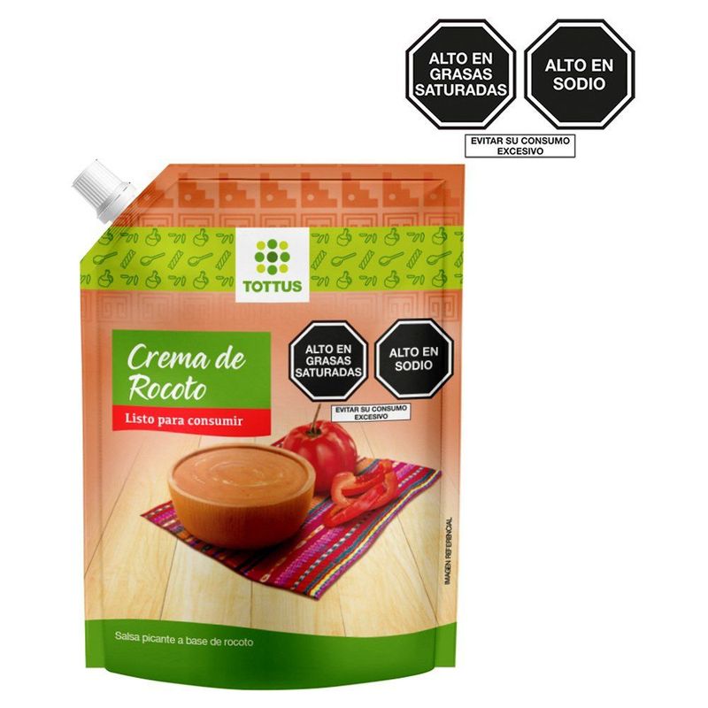 TOTTUS - Crema de Rocoto Tottus 200 g