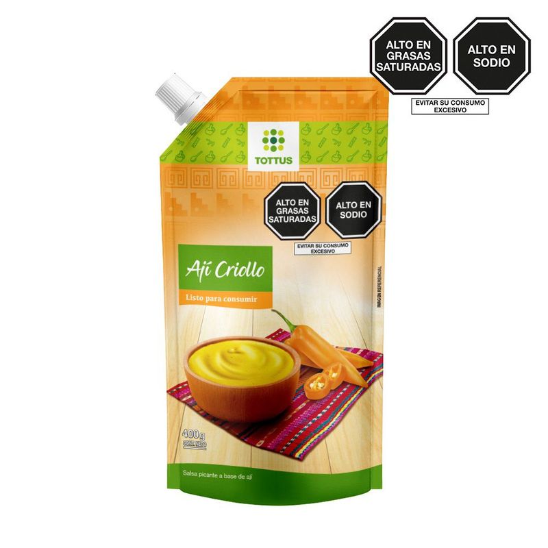 TOTTUS - Ají Criollo Tottus Empaque 400 g