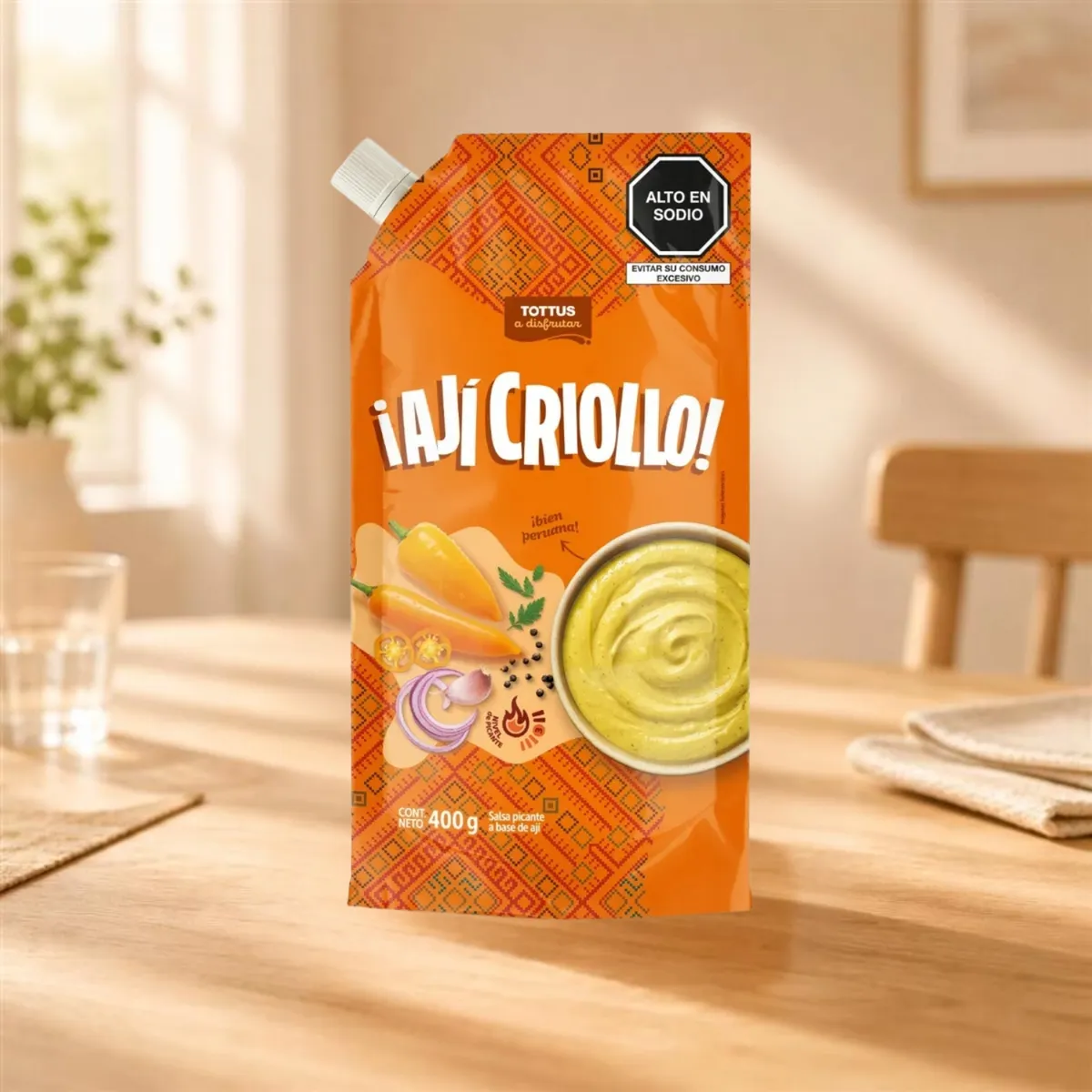 TOTTUS - Ají Criollo Tottus Empaque 400 g