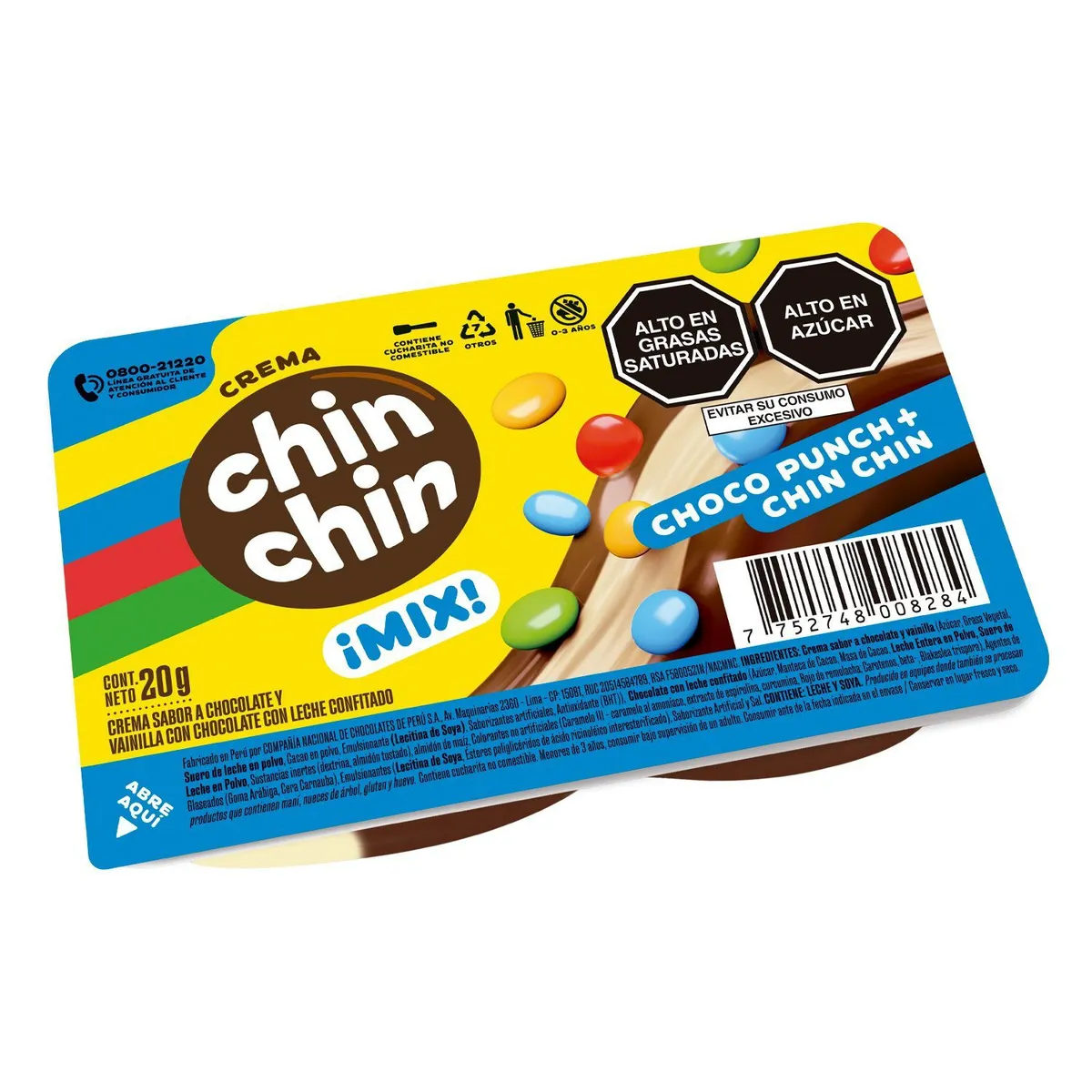 CHIN CHIN - Chin Chin Crema Mix 20g