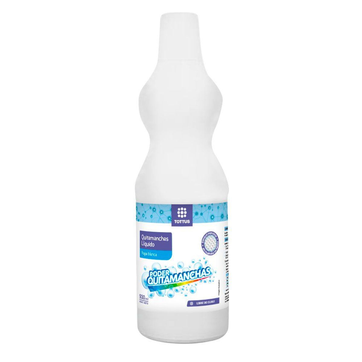 TOTTUS - Quitamanchas Líquido Tottus Ropa Blanca Envase 930 mL
