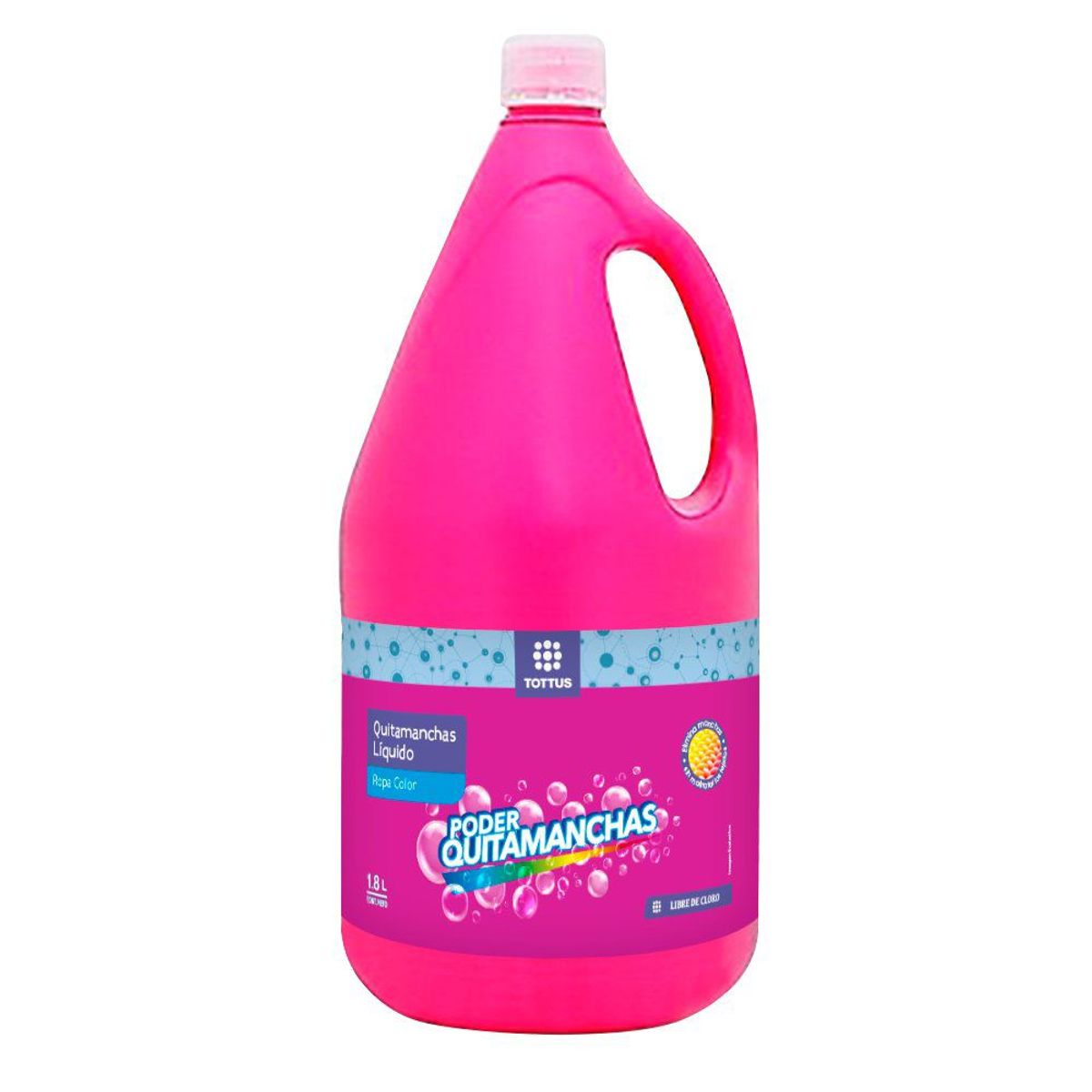 TOTTUS - Quitamanchas Líquido Tottus Ropa Color Botella 1.8 L