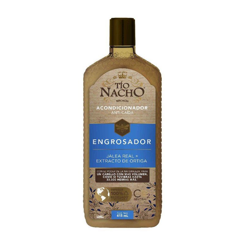 TIO NACHO - Acondicionador Tío Nacho Sistema Engrosador Envase 415 mL