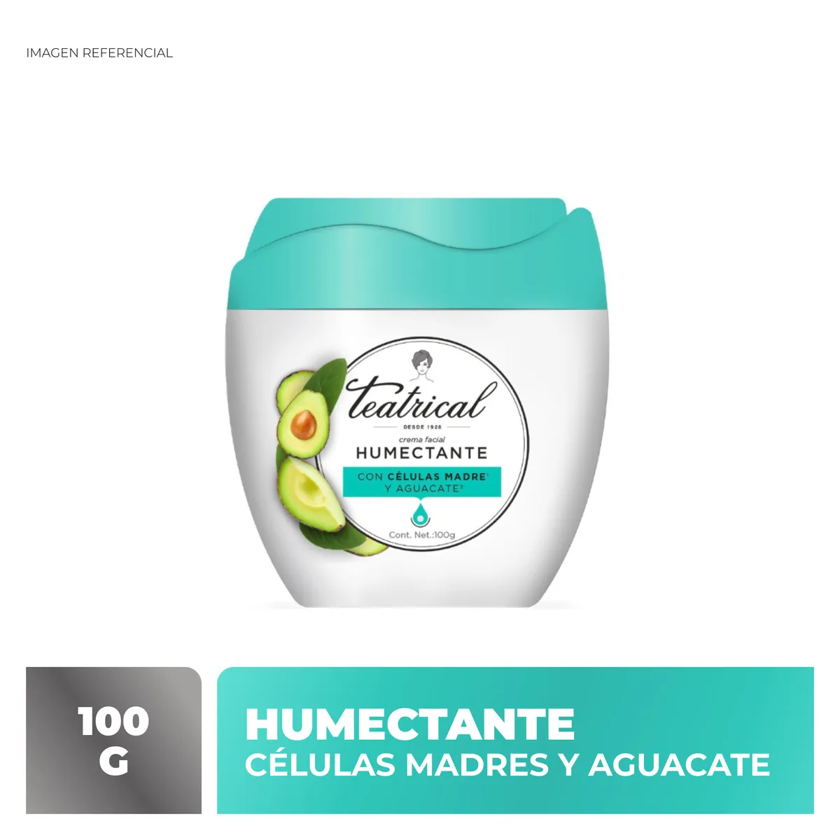 TEATRICAL - Crema Humectante Teatrical Células Madre Envase 100 g