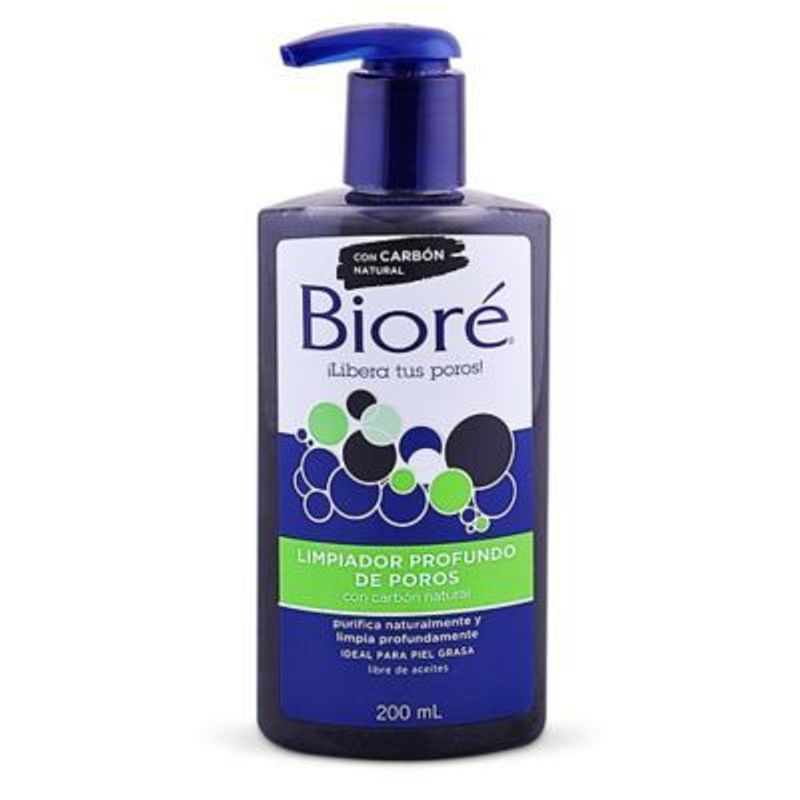 BIORE - Limpiador Profundo De Poros Con Carbón Natural