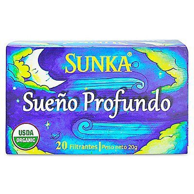SUNKA - Infusión Sunka Sueño Profundo Caja 20 Sobres
