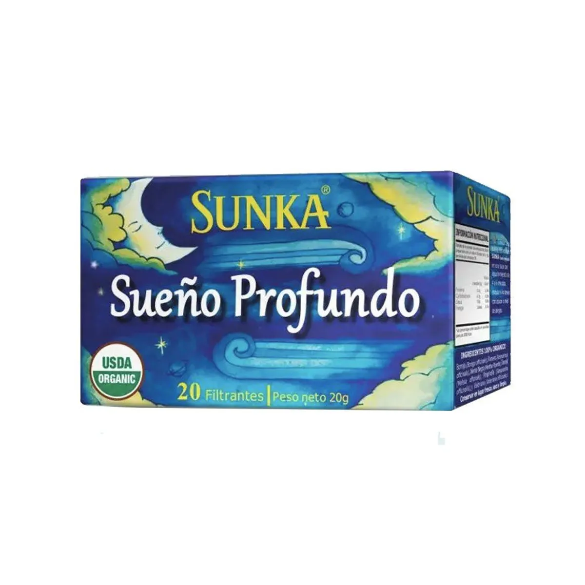 SUNKA - Infusión Sunka Sueño Profundo Caja 20 Sobres
