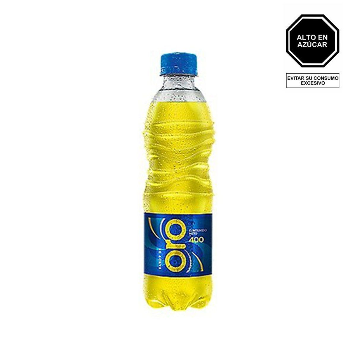 SABOR ORO - Gaseosa Oro Cola Amarilla Botella 400 mL