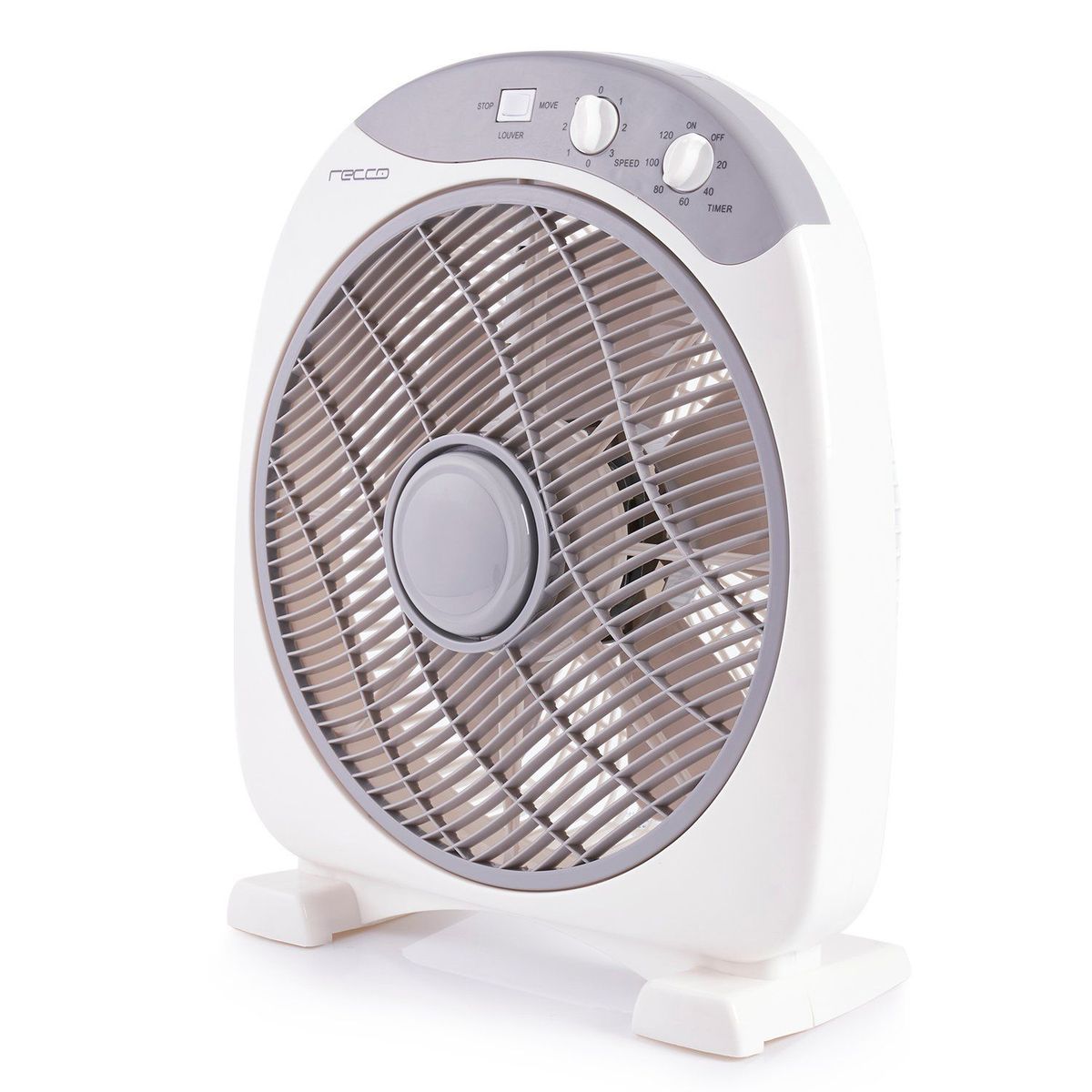 RECCO - Ventilador 12 de Piso Blanco