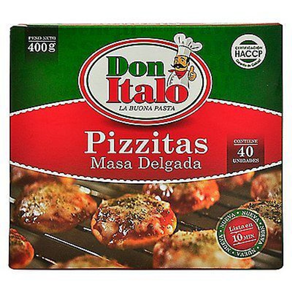 DON ITALO - Pizza Fit Don Italo Caja 400 g