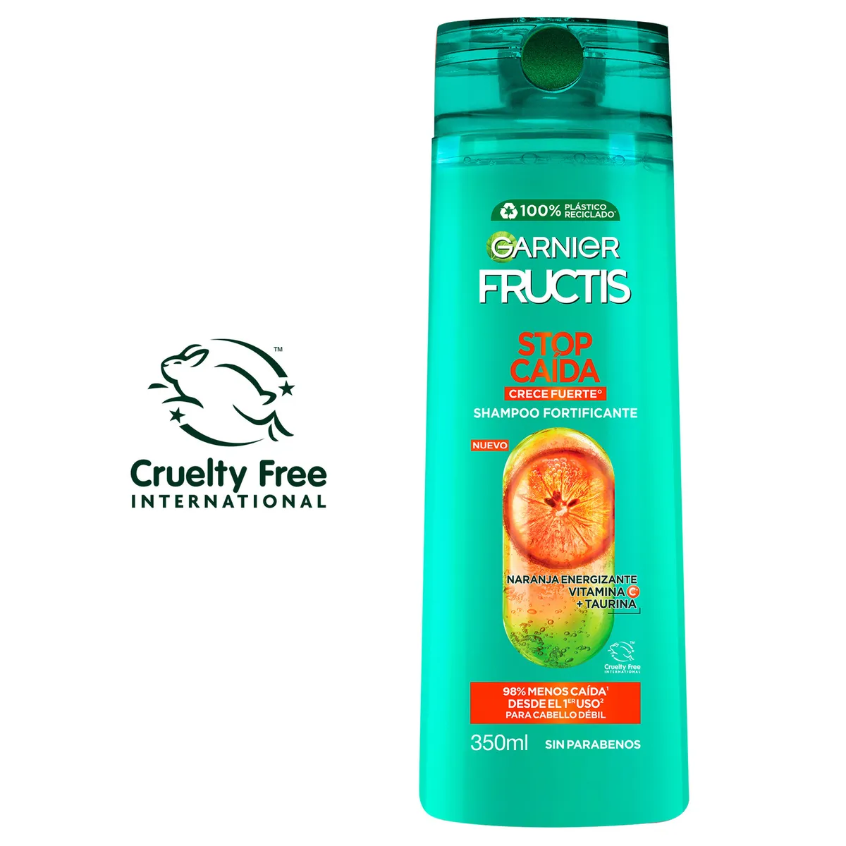 FRUCTIS CORE - Shampoo Fructis Crece Fuerte Botella 350 mL
