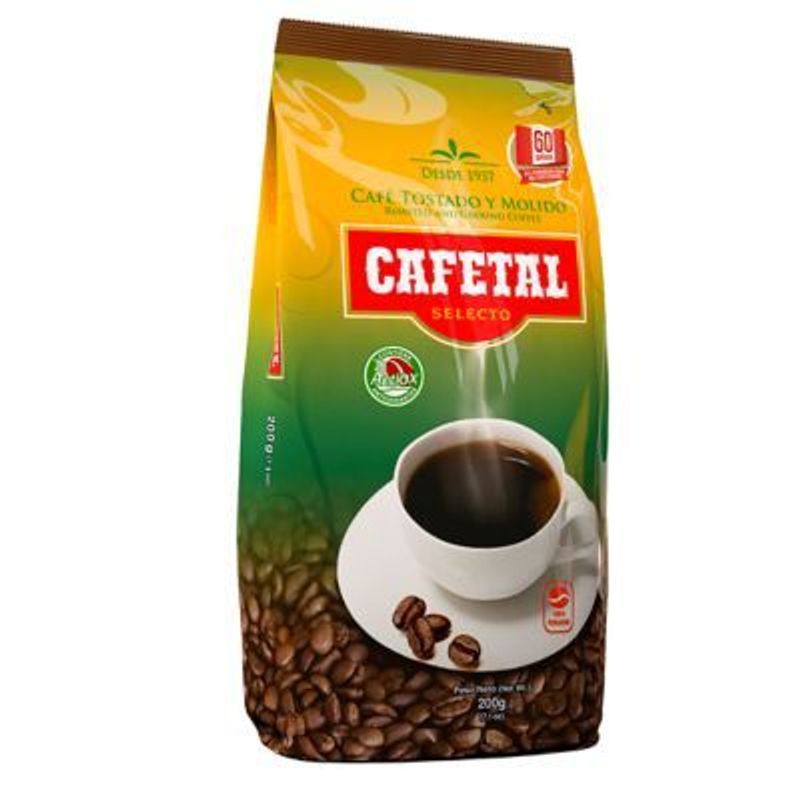 CAFETAL - Café Cafetal Selecto Bolsa 200 g