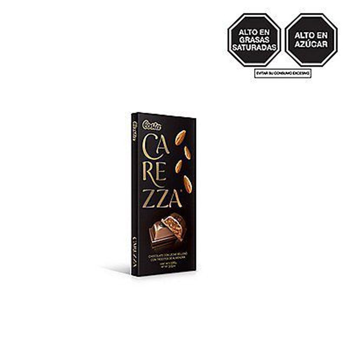 COSTA - CHOCOL COSTA CAREZZA RELL TROZOS ALMENDRA CAJ100G