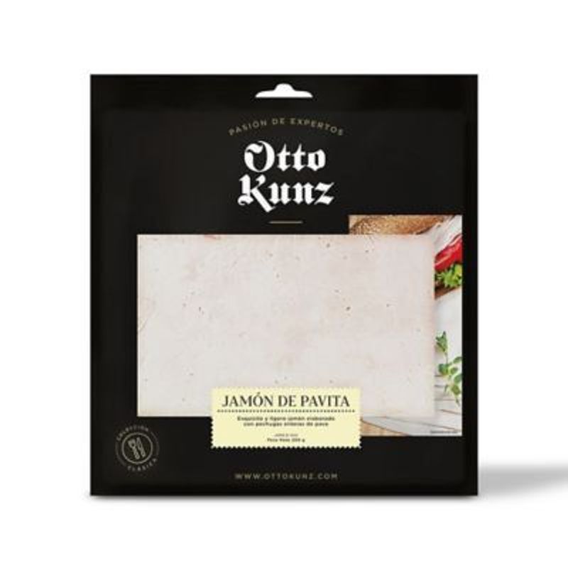 OTTO KUNZ - Jamón de Pavita Otto Kunz Empaque 200 g