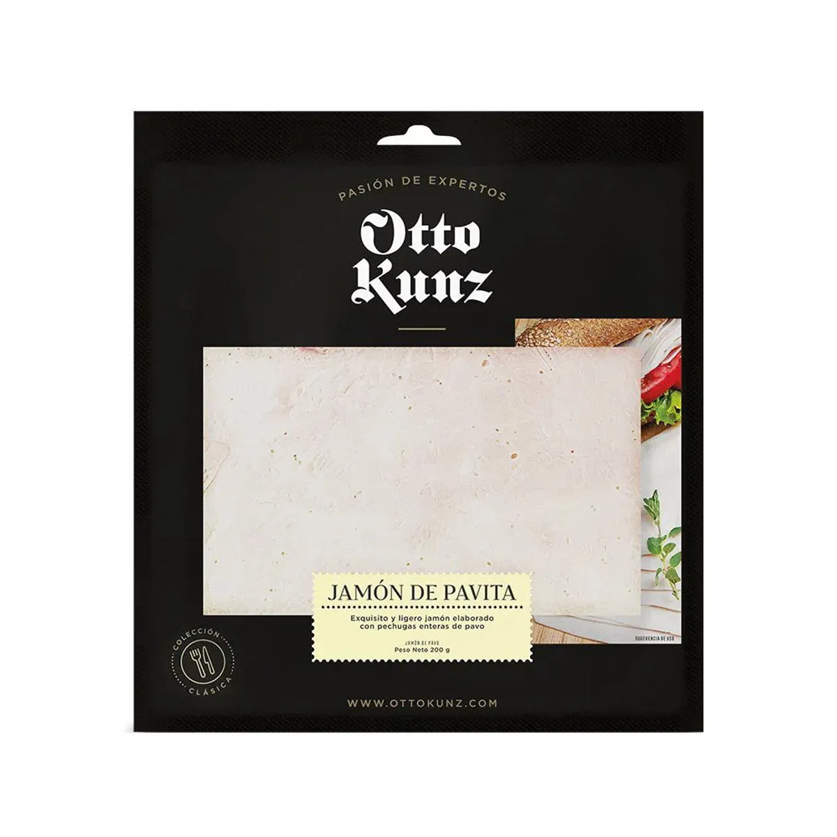 OTTO KUNZ - Jamón de Pavita Otto Kunz Empaque 200 g