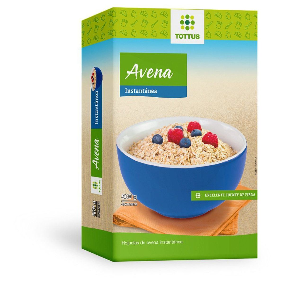 TOTTUS - AVENA INSTANTANEA TOTTUS X 500G