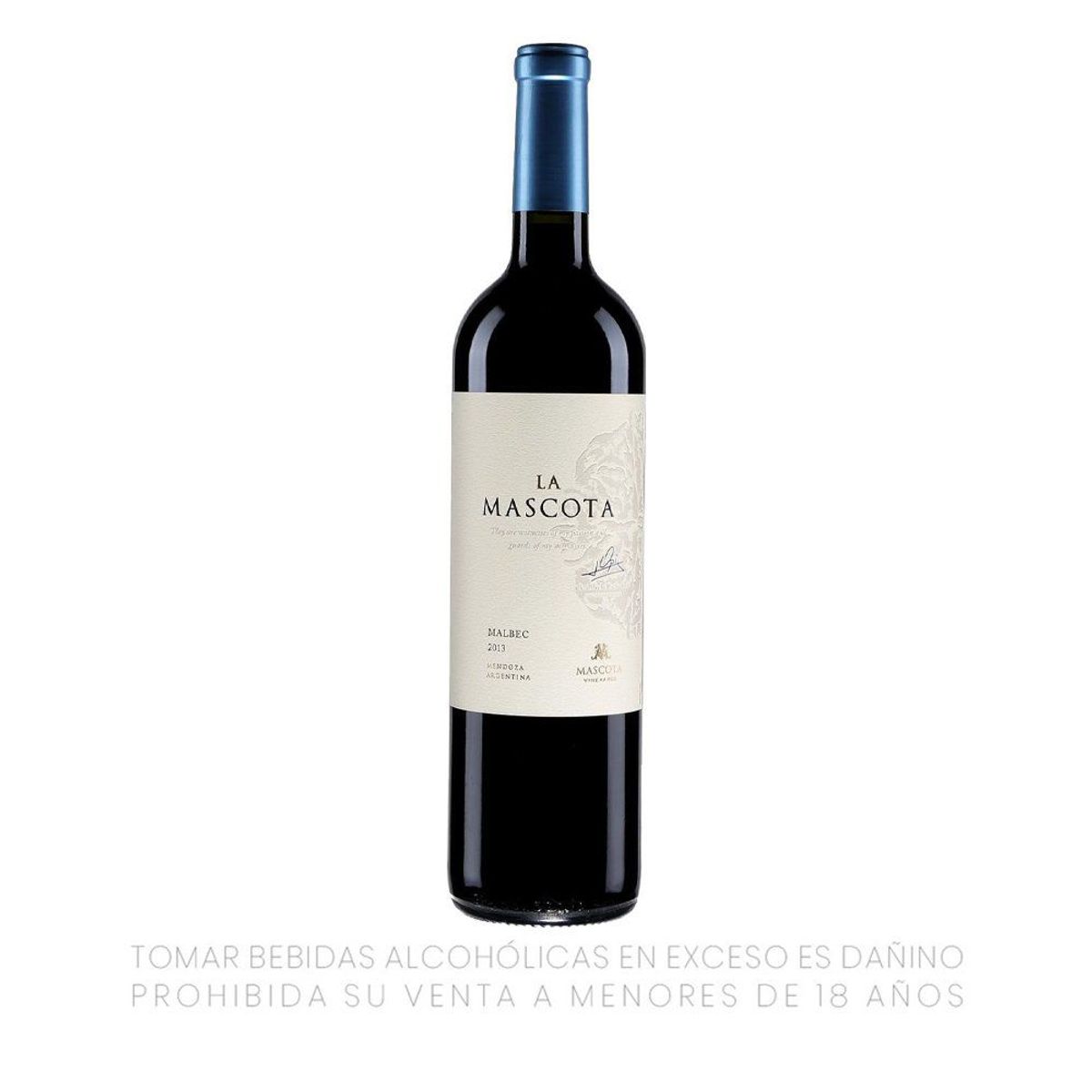 LA MASCOTA - Vino La Mascota Malbec Botella 750 mL