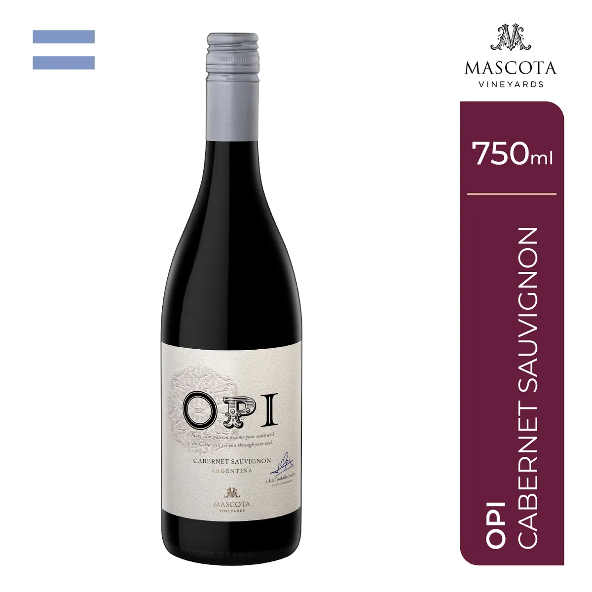 OPI - Vino Opi Cabernet Sauvignon Botella 750 mL