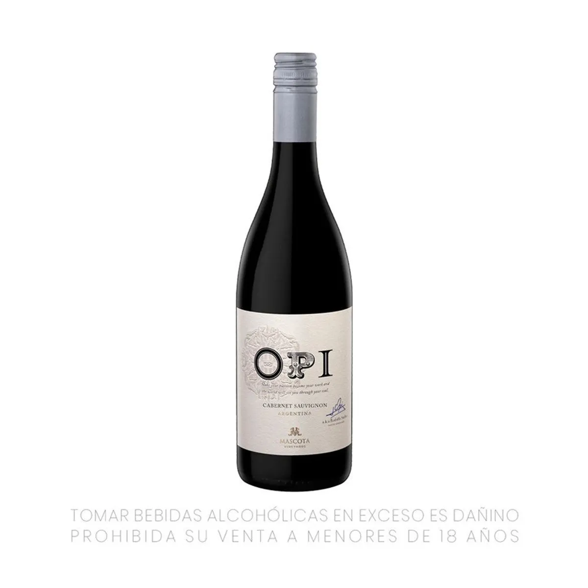 OPI - Vino Opi Cabernet Sauvignon Botella 750 mL