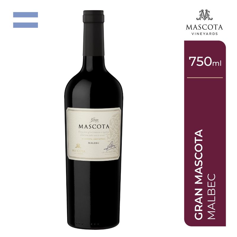 LA MASCOTA - Vino Gran Mascota Malbec 750 mL