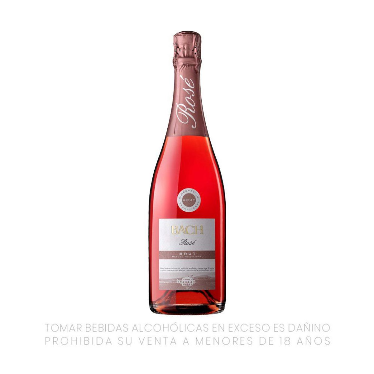 BACH - Vino Bach Rosé Brut Botella 750 mL